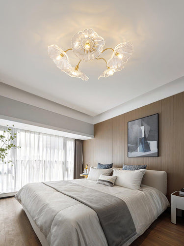 Seron Glass Ceiling Lamp - LUUGAA