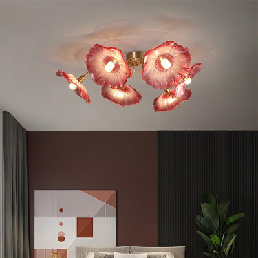 Seron Glass Ceiling Lamp - LUUGAA