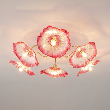 Seron Glass Ceiling Lamp - LUUGAA