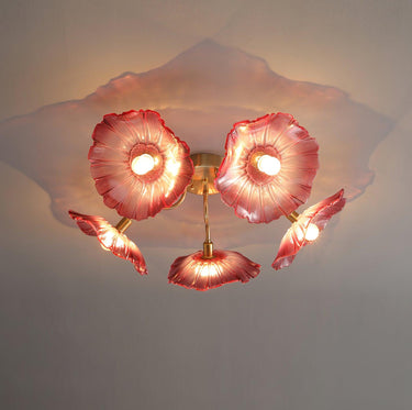 Seron Glass Ceiling Lamp - LUUGAA