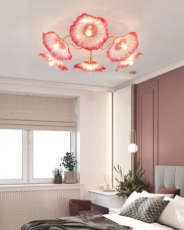 Seron Glass Ceiling Lamp - LUUGAA