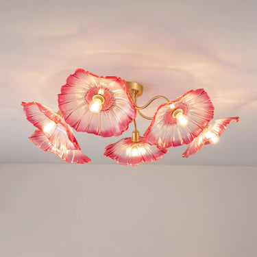 Seron Glass Ceiling Lamp - LUUGAA