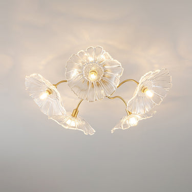 Seron Glass Ceiling Lamp - LUUGAA