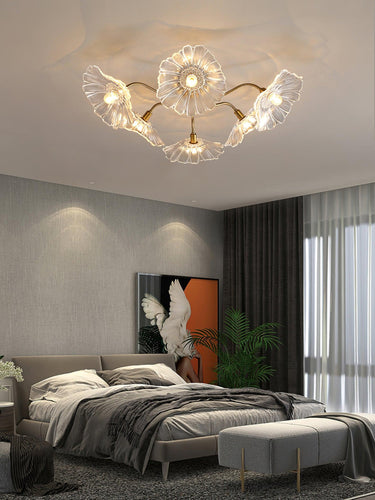 Seron Glass Ceiling Lamp - LUUGAA