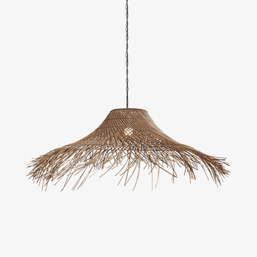Shadow Blessing Rattan Woven Pendant Light - LUUGAA