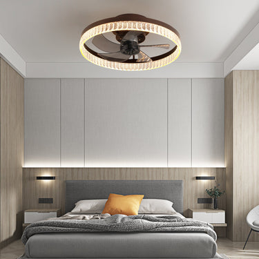 Simple Ring Ceiling Fan Light - LUUGAA