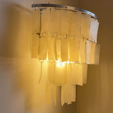 Skye Shell Tiered Wall Lamp - LUUGAA