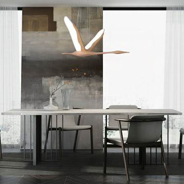 Solitude Crane Pendant Lamp - LUUGAA