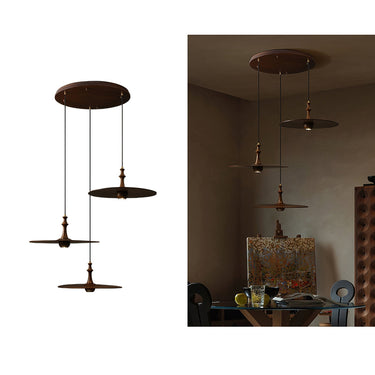 Spindle Disc Pendant Lamp - LUUGAA