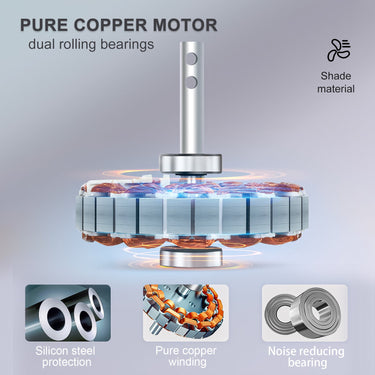 Square LED Ceiling Fan Light - LUUGAA