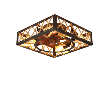 Square LED Ceiling Fan Light - LUUGAA