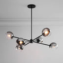 Staggered Glass 6 Light Chandelier - LUUGAA