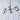 Staggered Glass 6 Light Chandelier - LUUGAA