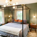 Staggered Glass 6 Light Chandelier - LUUGAA