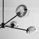 Staggered Glass 6 Light Chandelier - LUUGAA