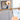 Staggered Glass 6 Light Chandelier - LUUGAA