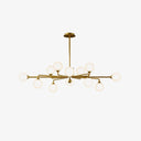 Staggered Glass Globes Chandelier - LUUGAA