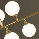 Staggered Glass Globes Chandelier - LUUGAA