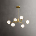 Staggered Glass Globes Chandelier - LUUGAA