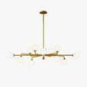 Staggered Glass Globes Chandelier - LUUGAA
