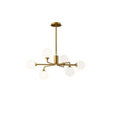 Staggered Glass Globes Chandelier - LUUGAA