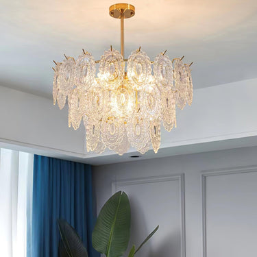 Sunflower Glass Chandelier - LUUGAA