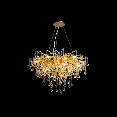 Teardrop Crystal Chandelier - LUUGAA