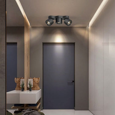 Three heads Rotating Folding Ceiling Lamp - LUUGAA