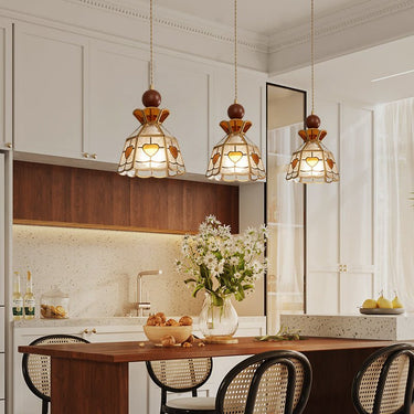 Tiffany Stained Glass Pendant Lamp - LUUGAA