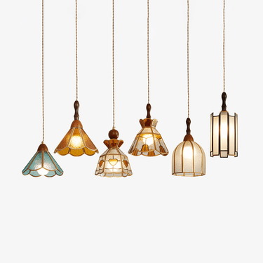 Tiffany Stained Glass Pendant Lamp - LUUGAA