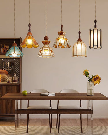 Tiffany Stained Glass Pendant Lamp - LUUGAA