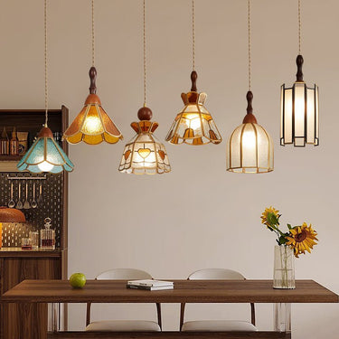 Tiffany Stained Glass Pendant Lamp - LUUGAA