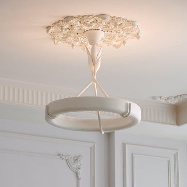 Tinsley Plaster Chandelier - LUUGAA
