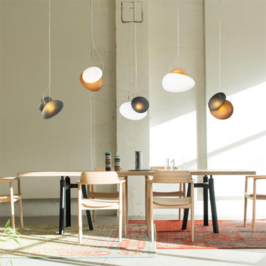 Translucent Frosted Glass Pendant Light - LUUGAA