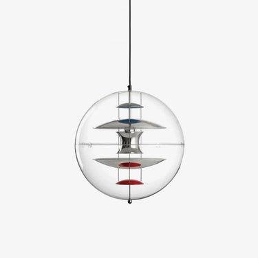 Transparent Spherical Pendant Lamp - LUUGAA