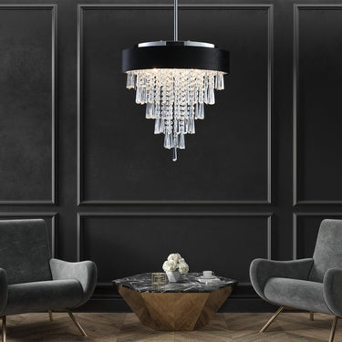 Unique Tiered Crystal Chandelier - LUUGAA