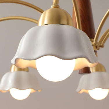 Vera Modern Brass Chandelier - LUUGAA