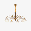 Vera Modern Brass Chandelier - LUUGAA