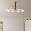 Vera Modern Brass Chandelier - LUUGAA