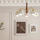 Vera Modern Brass Chandelier - LUUGAA