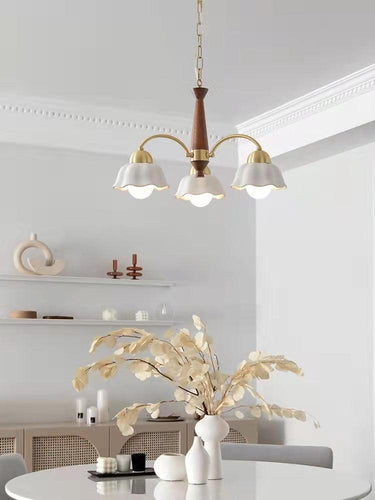 Vera Modern Brass Chandelier - LUUGAA
