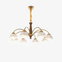 Vera Modern Brass Chandelier - LUUGAA