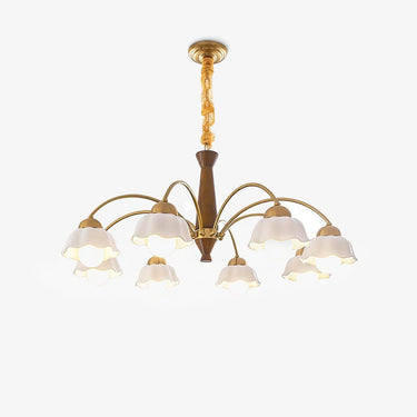 Vera Modern Brass Chandelier - LUUGAA