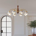 Vera Modern Brass Chandelier - LUUGAA