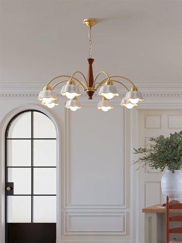 Vera Modern Brass Chandelier - LUUGAA