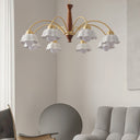 Vera Modern Brass Chandelier - LUUGAA