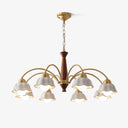 Vera Modern Brass Chandelier - LUUGAA