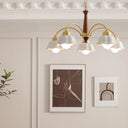 Vera Modern Brass Chandelier - LUUGAA