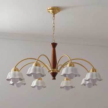 Vera Modern Brass Chandelier - LUUGAA