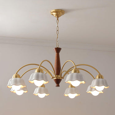 Vera Modern Brass Chandelier - LUUGAA